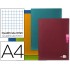 Libreta liderpapel scriptus a4 48 hojas 90g/m2 cuadro 6mm con margen