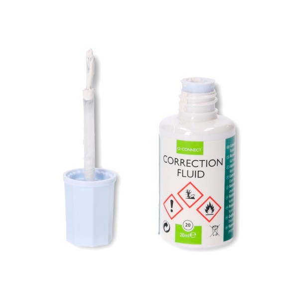 Corrector q-connect aplicador pincel frasco 20 ml