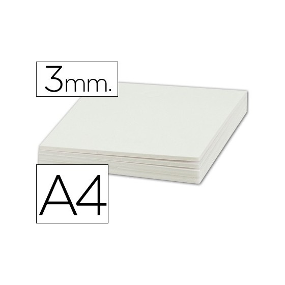 Carton pluma liderpapel doble cara din a4 espesor 3 mm