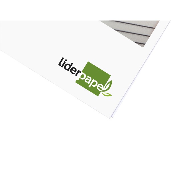 Bloc musica liderpapel combi pentagrama 3mm mas cuadricula de 4mm para anotaciones cuarto20 hojas 100g/m2