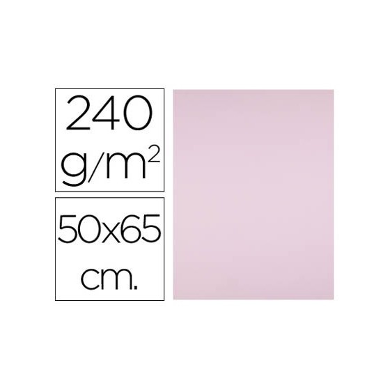 Cartulina liderpapel 50x65 cm 240g/m2 rosa