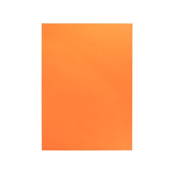 Goma eva liderpapel 50x70cm 60g/m2 espesor 1.5mm naranja