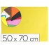Goma eva liderpapel 50x70cm 60g/m2 espesor 1.5mm amarillo