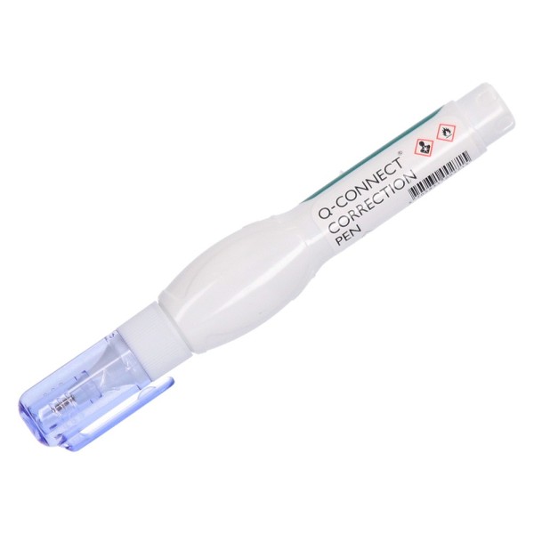 Corrector q-connect lapiz con punta metalica 8 ml