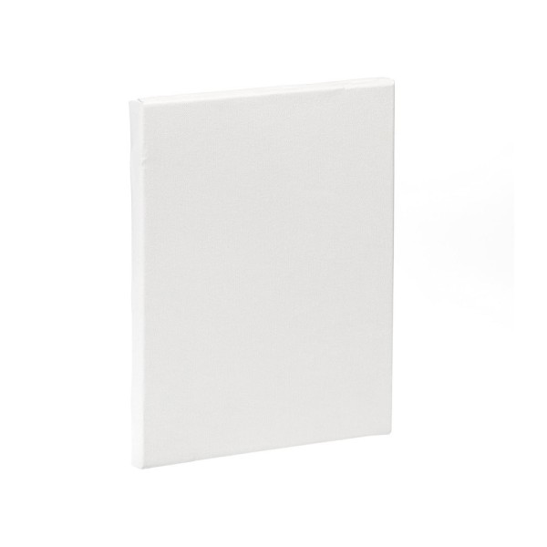Bastidor lidercolor 4p lienzo grapado lateral algodon 100% marco pawlonia 1,8x3,8 cm bordes madera 33x22 cm