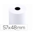Rollo sumadora q-connect termico 57 mm ancho x 48 mm diametro sin bisfenol a