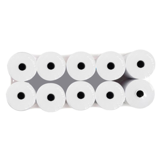 Rollo sumadora q-connect termico 57 mm ancho x 48 mm diametro sin bisfenol a