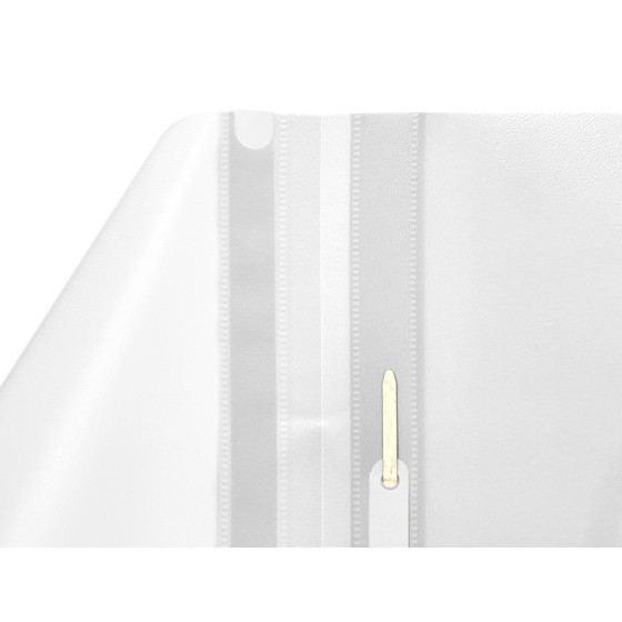 Carpeta dossier fastener plastico q-connect din a4 blanco