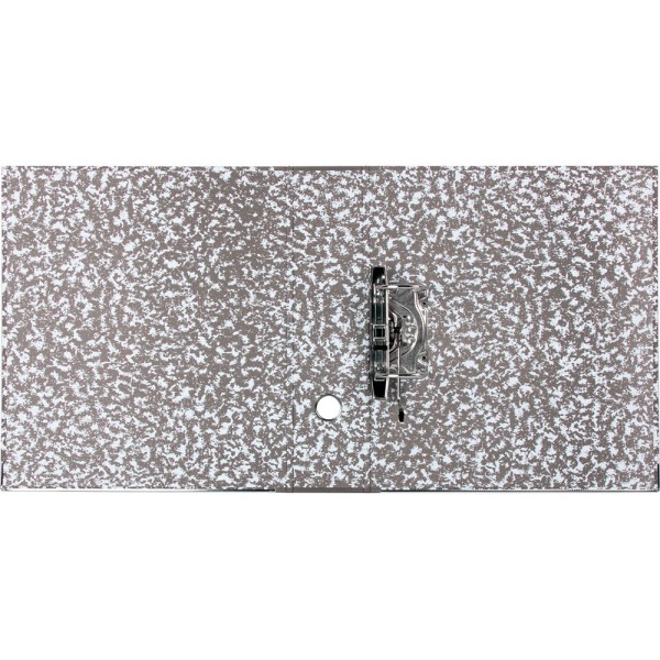 Archivador de palanca liderpapel a4 classic red carton entrecolado sin rado lomo 80mm gris compresor metalico