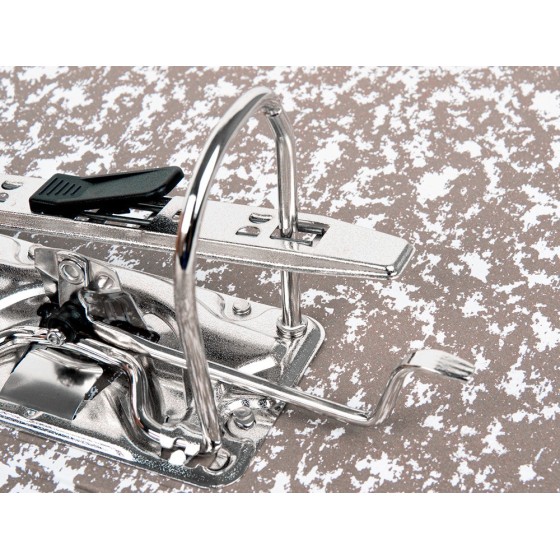 Archivador de palanca liderpapel a4 classic red carton entrecolado sin rado lomo 80mm gris compresor metalico