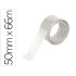 Cinta adhesiva q-connect polipropileno transparente 66 mt x 50 mm para embalaje bajo ruido