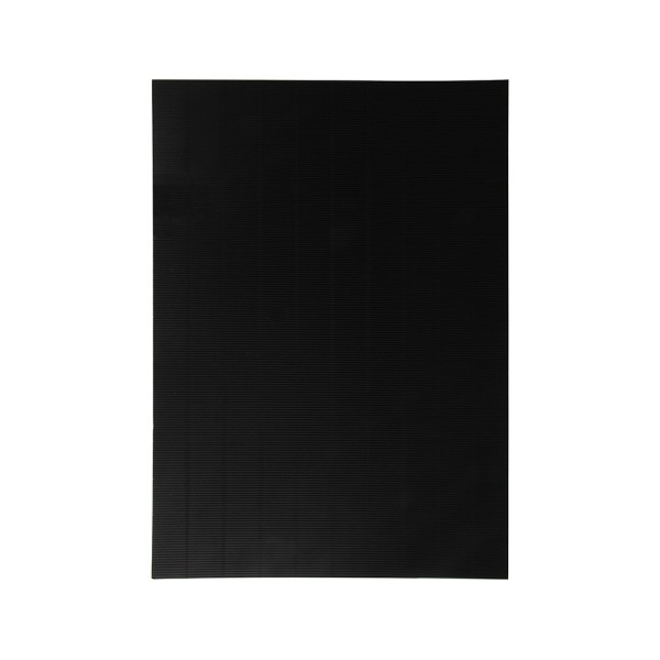 Carton ondulado liderpapel 50 x 70cm 320g/m2 negro