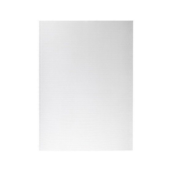 Carton ondulado liderpapel 50 x 70cm 320g/m2 blanco