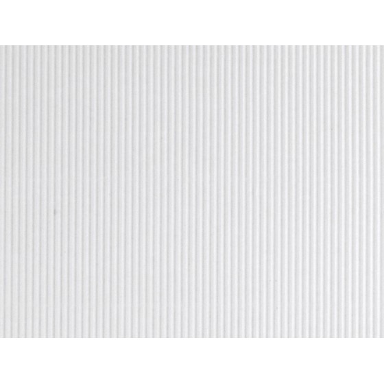 Carton ondulado liderpapel 50 x 70cm 320g/m2 blanco