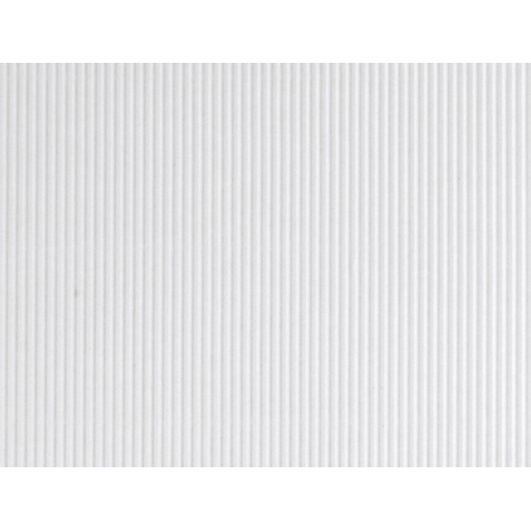 Carton ondulado liderpapel 50 x 70cm 320g/m2 blanco