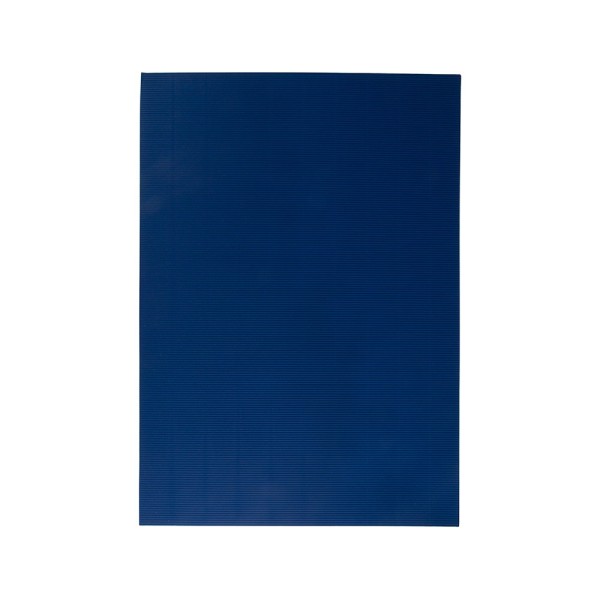 Carton ondulado liderpapel 50 x 70cm 320g/m2 azul