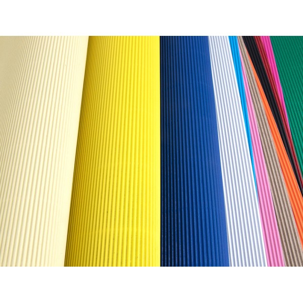 Carton ondulado liderpapel 50 x 70cm 320g/m2 azul