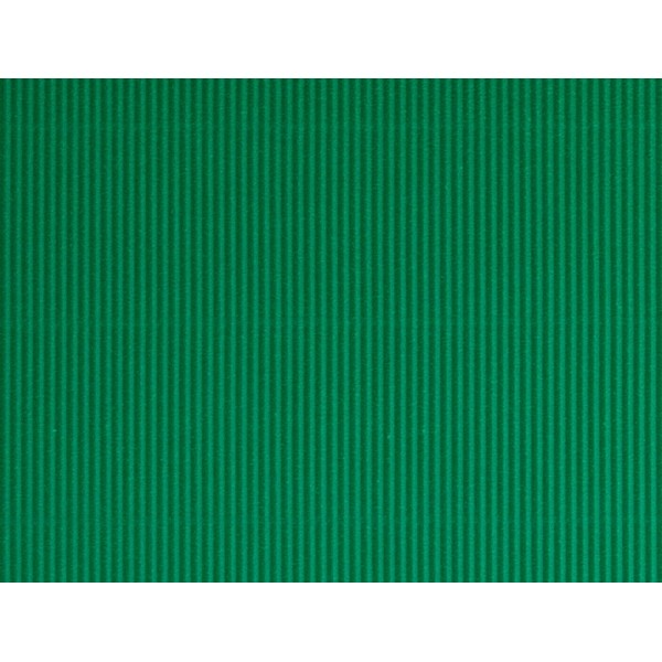 Carton ondulado liderpapel 50 x 70cm 320g/m2 verde hoja