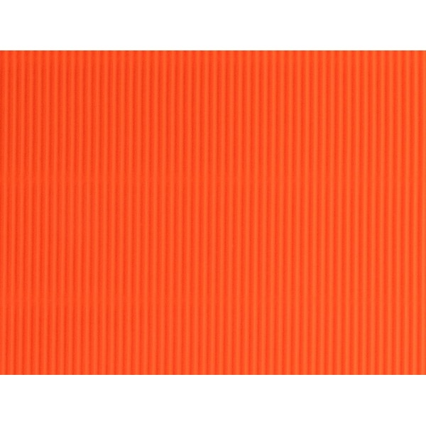 Carton ondulado liderpapel 50 x 70cm 320g/m2 naranja
