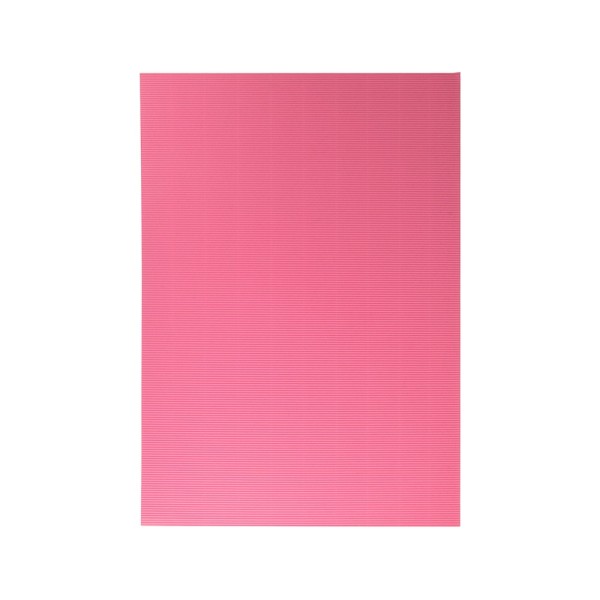 Carton ondulado liderpapel 50 x 70cm 320g/m2 rosa