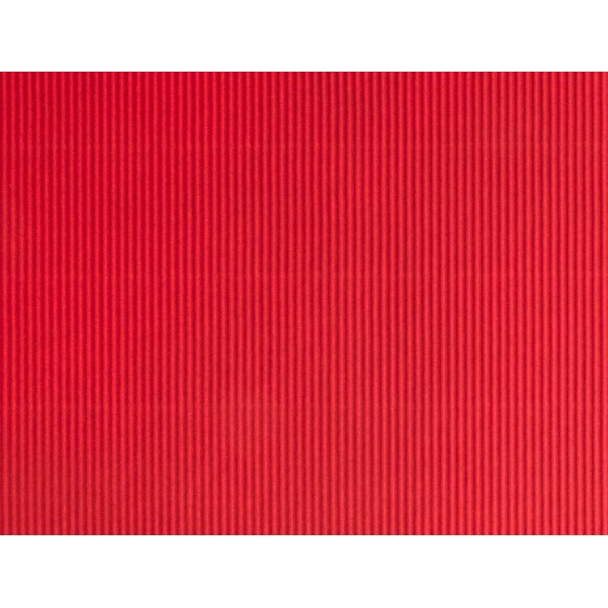 Carton ondulado liderpapel 50 x 70cm 320g/m2 rojo