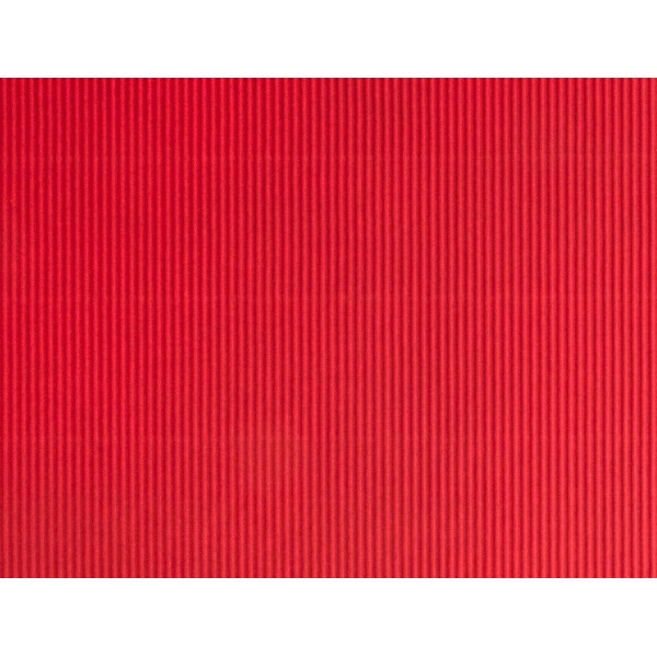 Carton ondulado liderpapel 50 x 70cm 320g/m2 rojo
