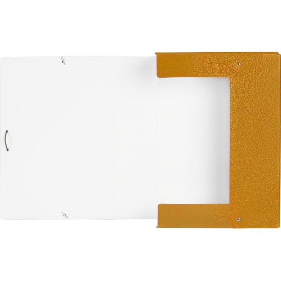 Carpeta proyectos liderpapel folio lomo 70mm carton gofrado verde