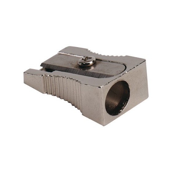 Sacapuntas q-connect metalico 1 uso cuña