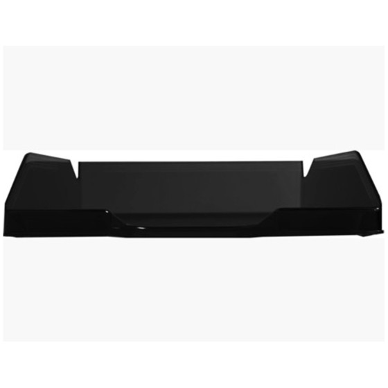 Bandeja sobremesa plastico q-connect negro opaco 240x70x340 mm