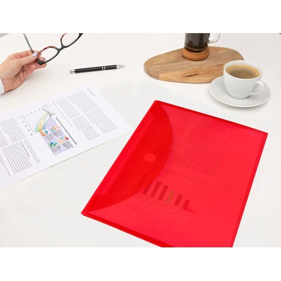 Carpeta liderpapel dossier a4 cierre de velcro colores surtidos pack 10+2 gratis