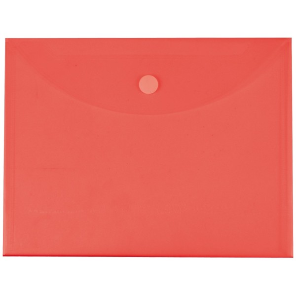 Carpeta liderpapel dossier a4 cierre de velcro roja