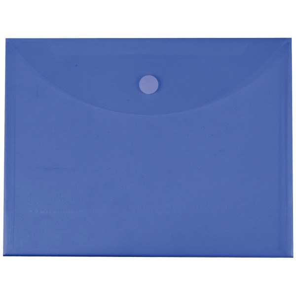 Carpeta liderpapel dossier a4 cierre de velcro azul