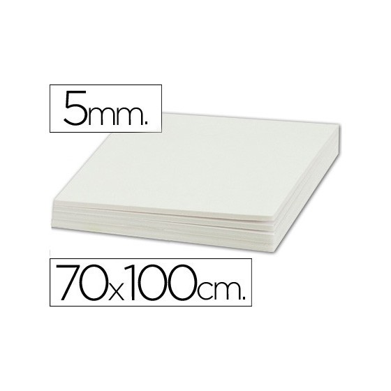 Carton pluma liderpapel doble cara 70x100 cm espesor 5 mm