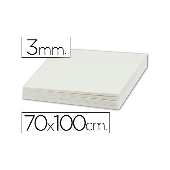 Carton pluma liderpapel doble cara 70x100 cm espesor 3 mm