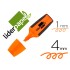 Rotulador liderpapel mini fluorescente naranja