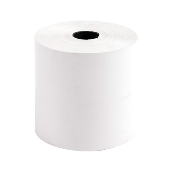 Rollo sumadora termico q-connect 80 mm ancho x 80 mm diametro sin bisfenol a