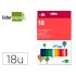 Lapices de colores liderpapel caja de 18 colores