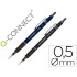 Portaminas q-connect kappa 0,5 mm sujecion de caucho