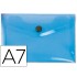 Carpeta liderpapel dossier broche 44222 polipropileno din a7 azul translucido