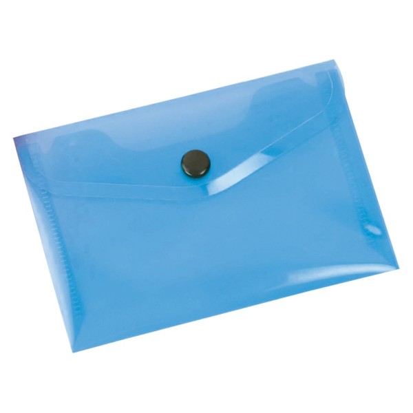 Carpeta liderpapel dossier broche 44222 polipropileno din a7 azul translucido