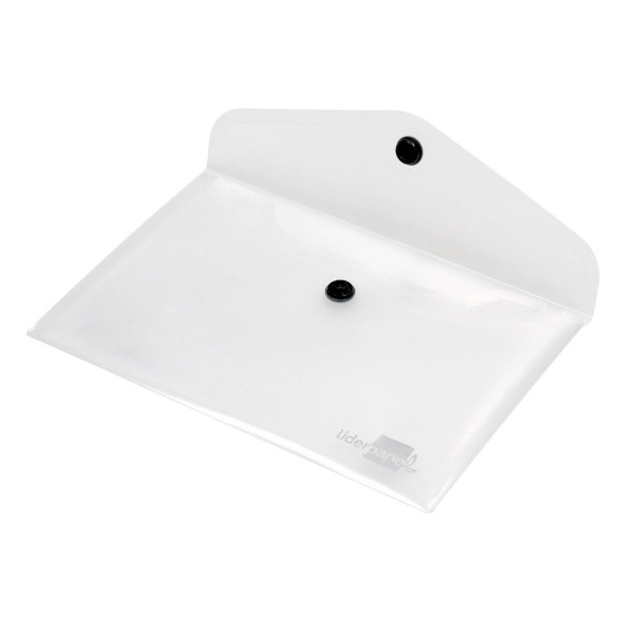 Carpeta liderpapel dossier broche 44234 polipropileno din a6 transparente translucido