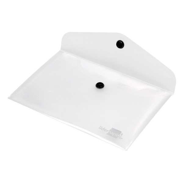 Carpeta liderpapel dossier broche 44234 polipropileno din a6 transparente translucido