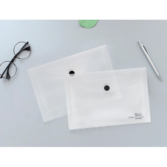 Carpeta liderpapel dossier broche 44234 polipropileno din a6 transparente translucido