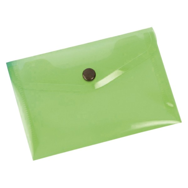 Carpeta liderpapel dossier broche 44233 polipropileno din a6 verde translucido