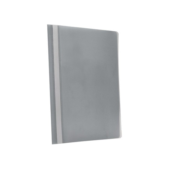 Carpeta dossier fastener plastico q-connect din a4 gris