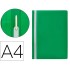 Carpeta dossier fastener plastico q-connect din a4 verde