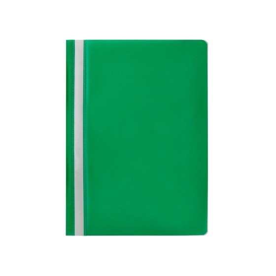 Carpeta dossier fastener plastico q-connect din a4 verde