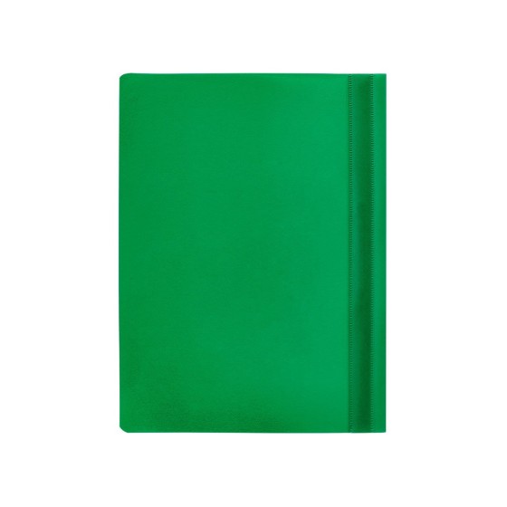 Carpeta dossier fastener plastico q-connect din a4 verde