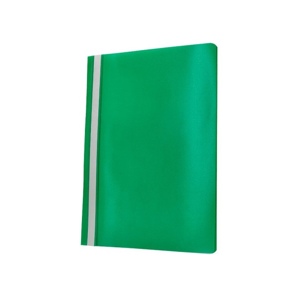 Carpeta dossier fastener plastico q-connect din a4 verde