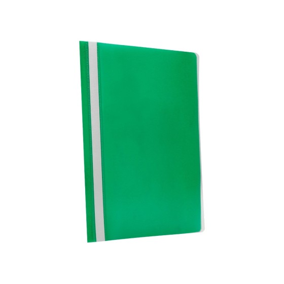 Carpeta dossier fastener plastico q-connect din a4 verde